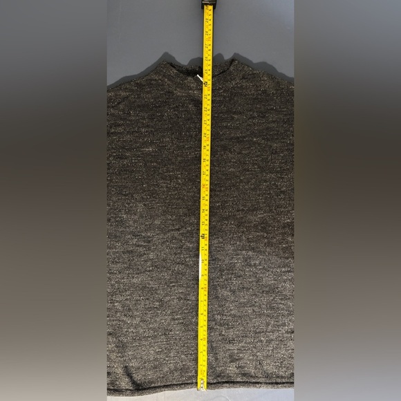 Women's Gray Pullover 100% Cotton Sweater Size Large Purejill SKU 24 - Picture 5 of 9